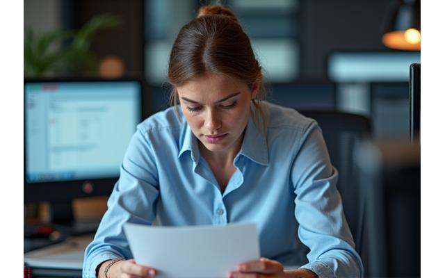 Man calmly working under pressure, symbolizing stress management during deadlines.