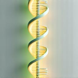 Stylized double helix representing DNA-informed wellness strategy.